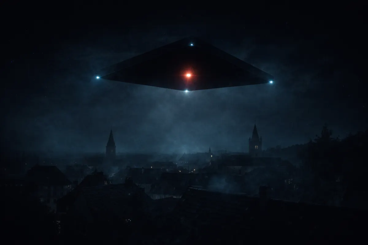 ベルギーUFOウェーブとは｜三角形UFOが国家規模で目撃された1989年の異変