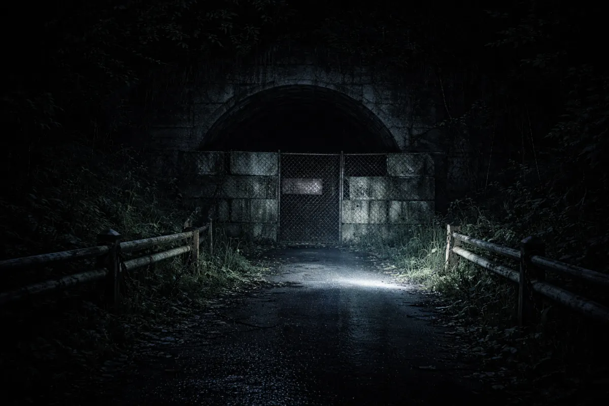 旧犬鳴トンネルと“憲法の通じない村”伝説｜事件・地形・噂が生んだ日本最凶スポット