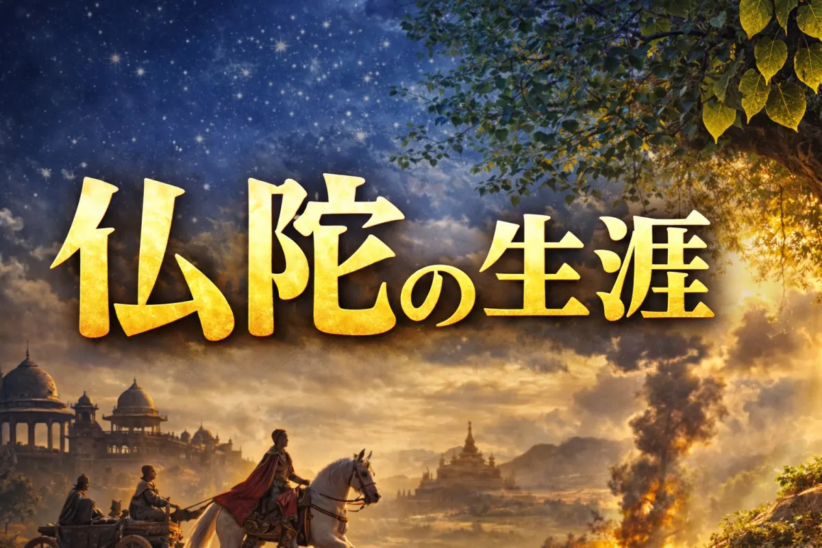 伝承と逸話でたどる釈迦（仏陀）の生涯──誕生から成道まで